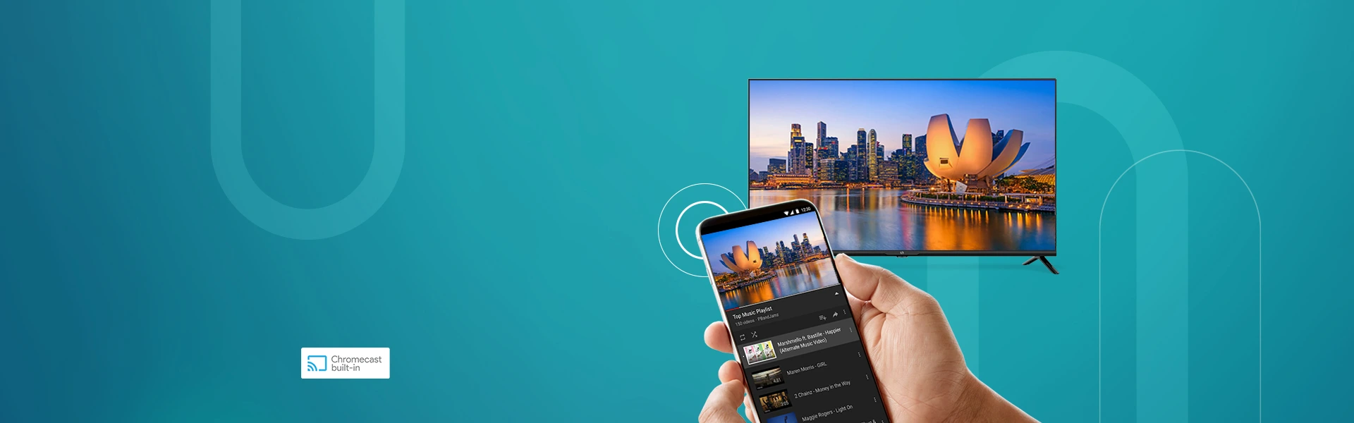 Televize 4K Ultra HD Android Smart TV UD 43U6210